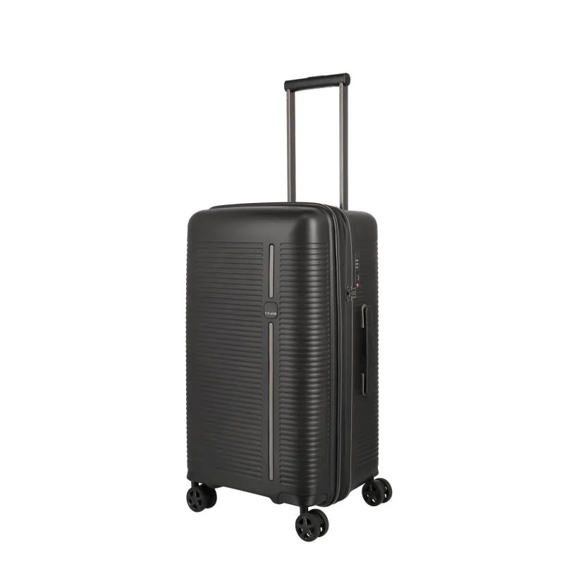 Travelite ROOMER Trunk M (66 cm) Erweiterbar - Schwarz