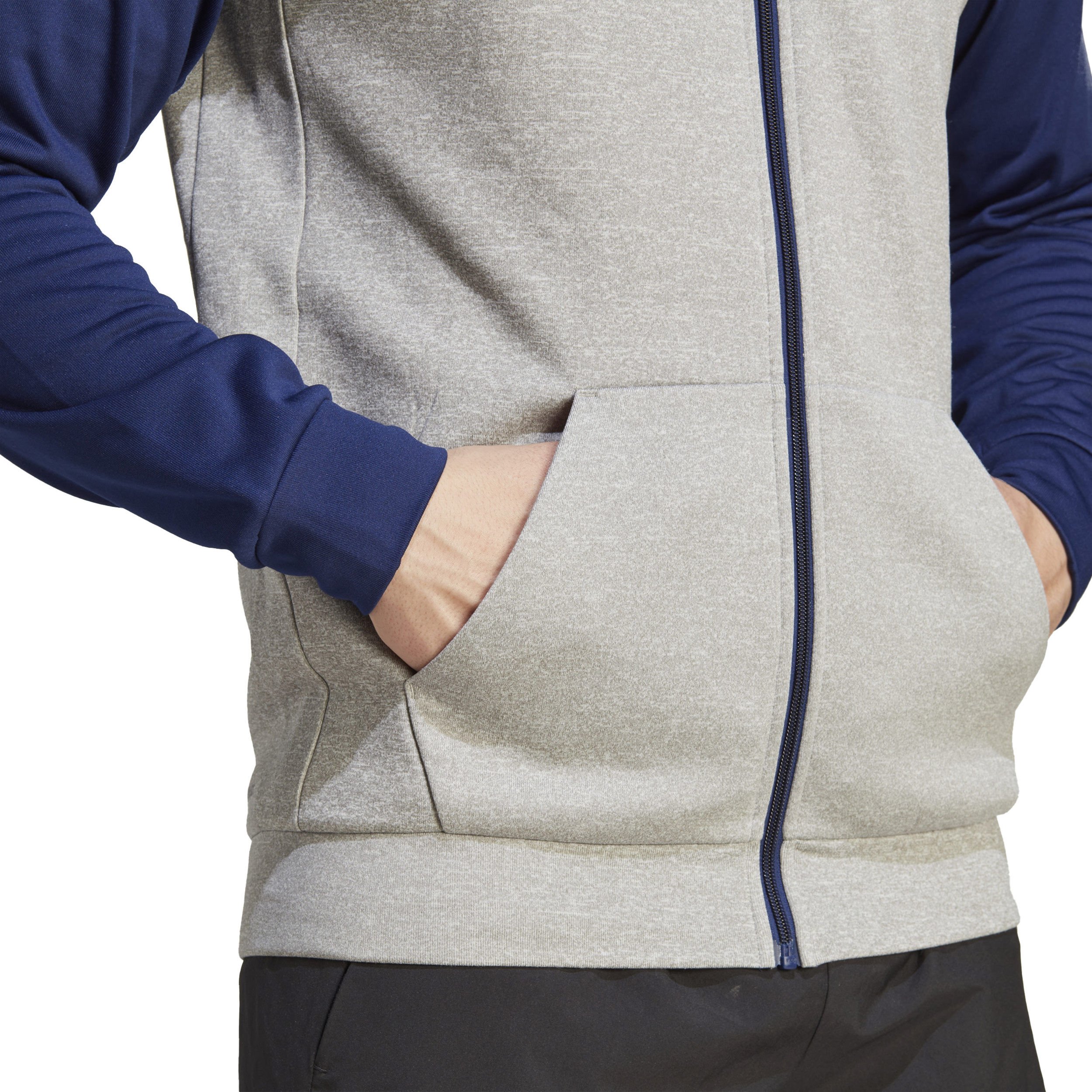 GG Big Logo Sweatjacke Herren - Grau, Dunkelblau