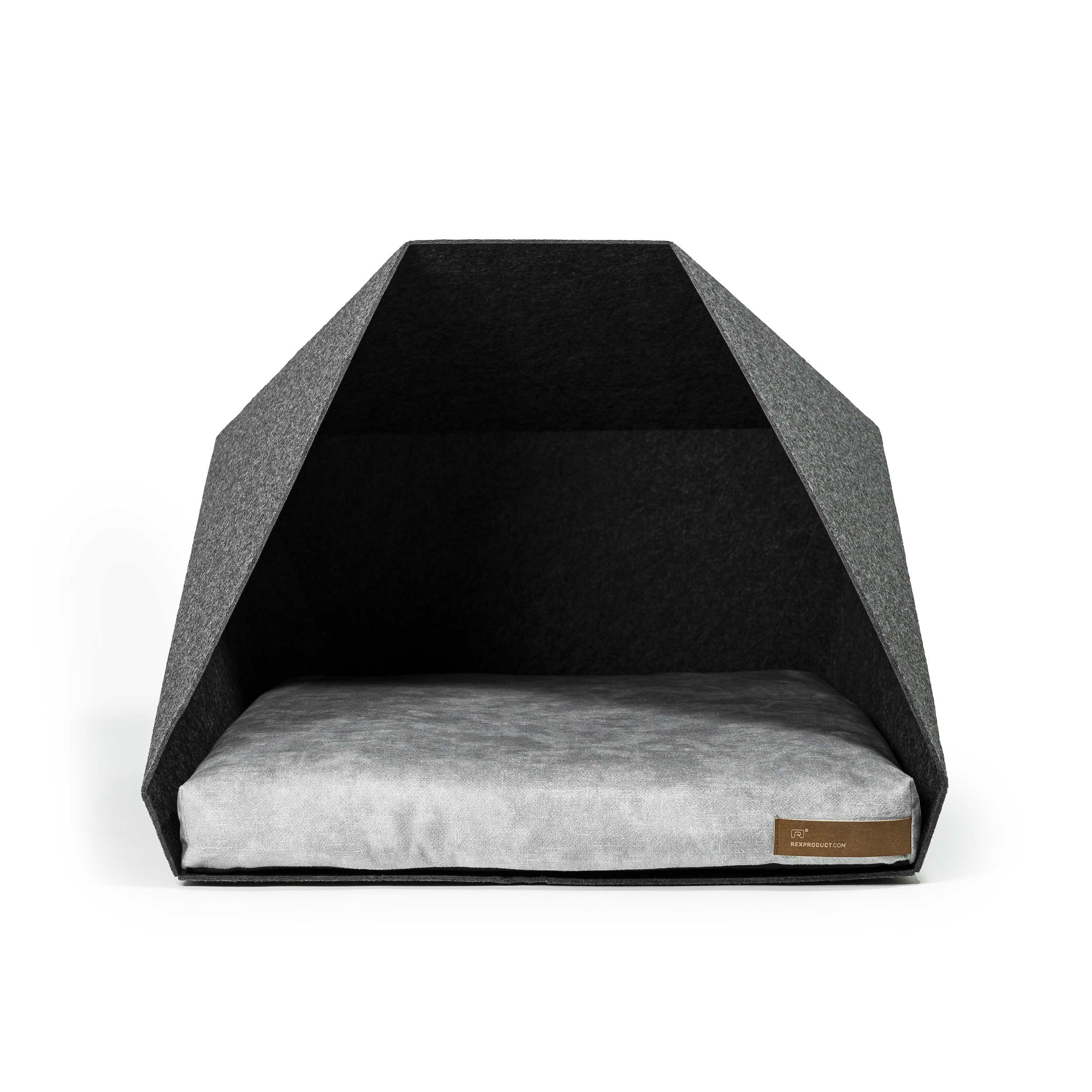 Rexproduct Hundehöhlen Rexproduct Home PetPocket dunkelgrau grau