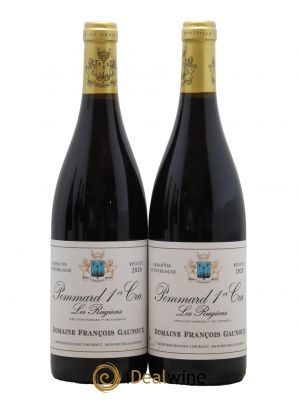 Pommard 1er Cru Rugiens François Gaunoux (Domaine)  2020 - Lot de 2 Bouteilles