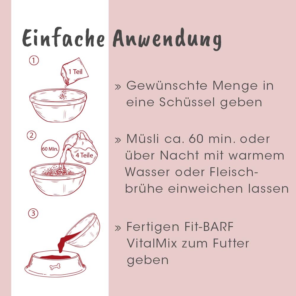 Fit-BARF Ergänzungsfutter & Aufzucht Fit-BARF VitalMix