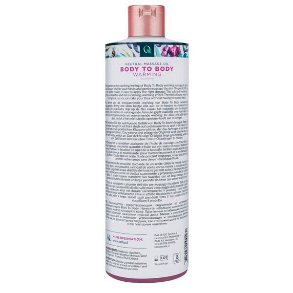 Exotiq testről testre melegítő masszázsolaj 500ml