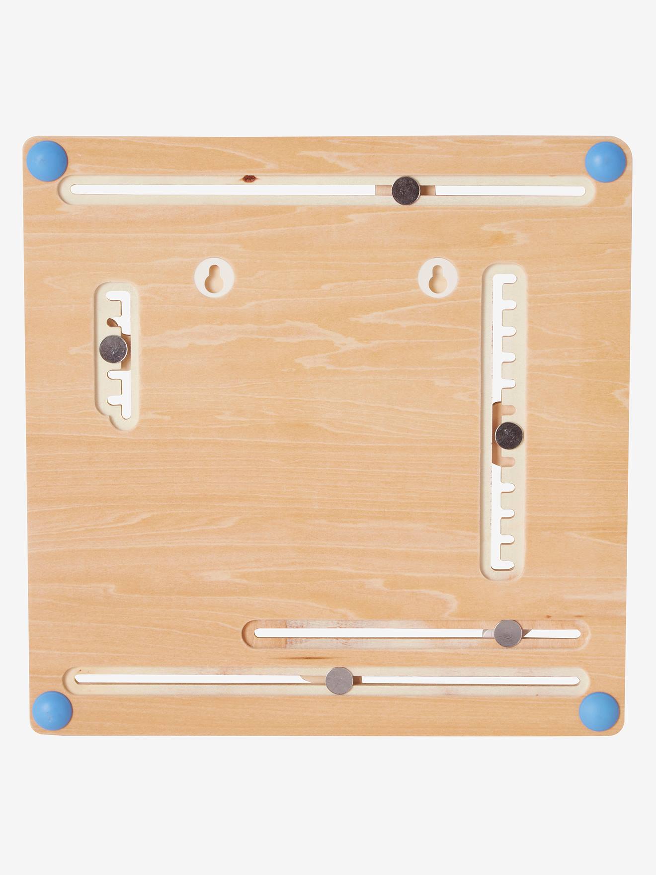 Calendrier en bois FSC® multicolore