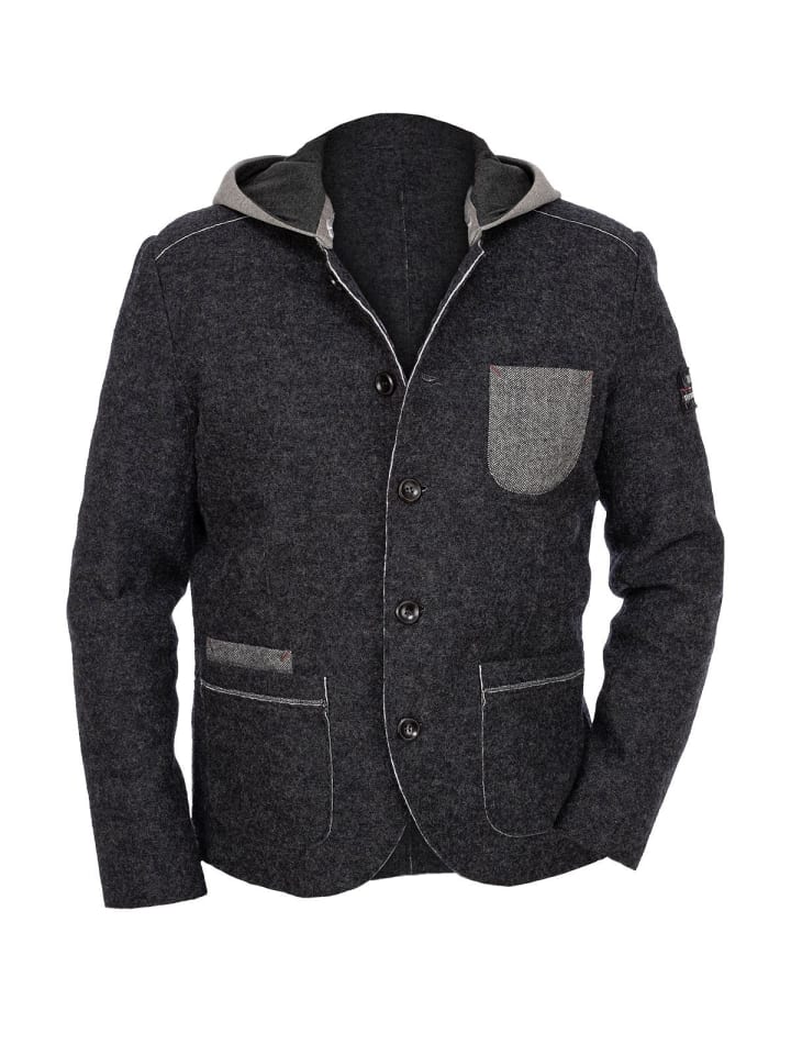 Spieth & Wensky Jacke ANSELM in dunkelgrau günstig kaufen