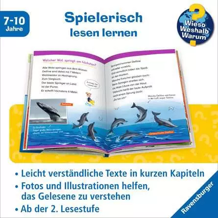 Ravensburger Wieso? Weshalb? Warum? Erstleser, Band 3: Wale und Delfine