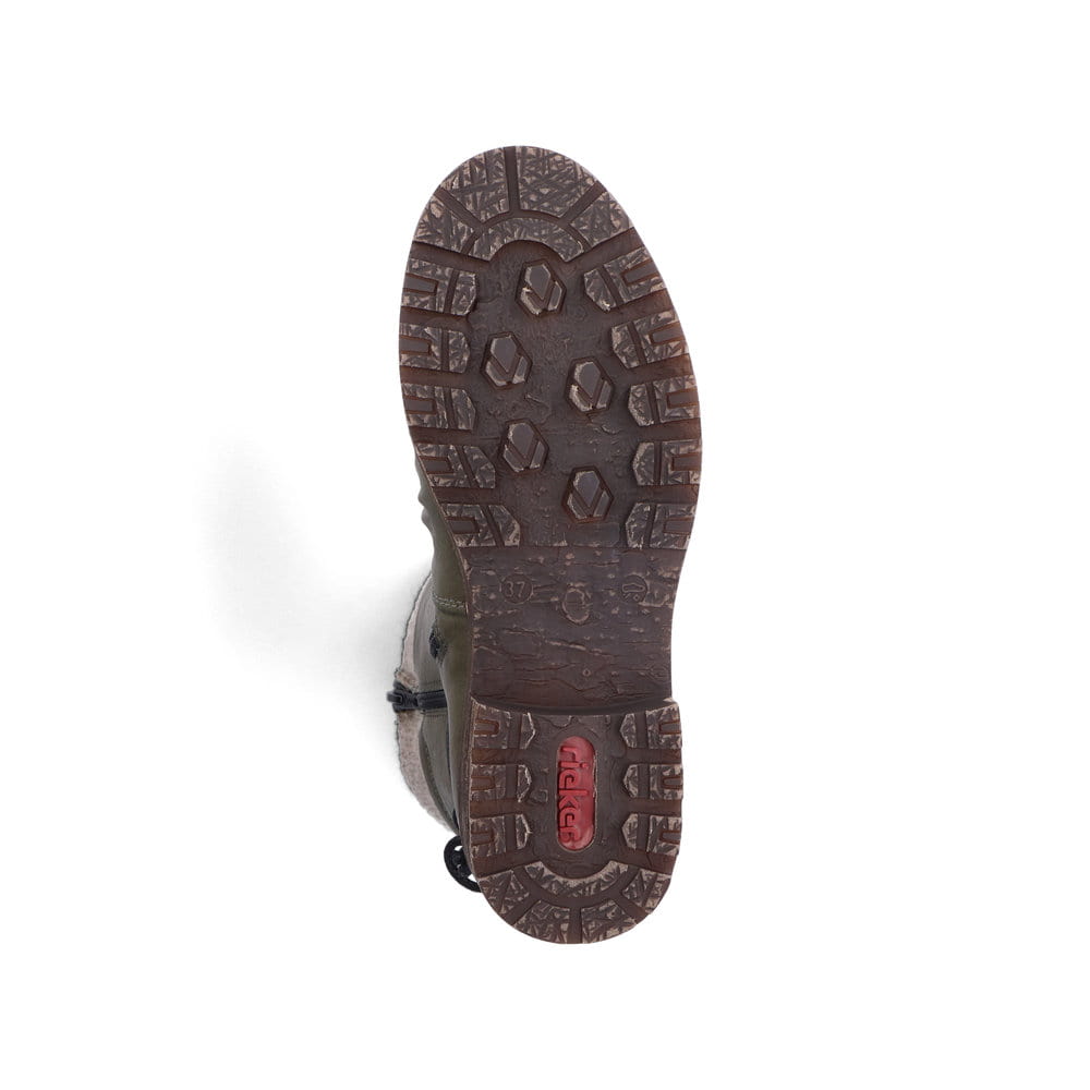 Rieker Damen Kurzstiefel khakigrün