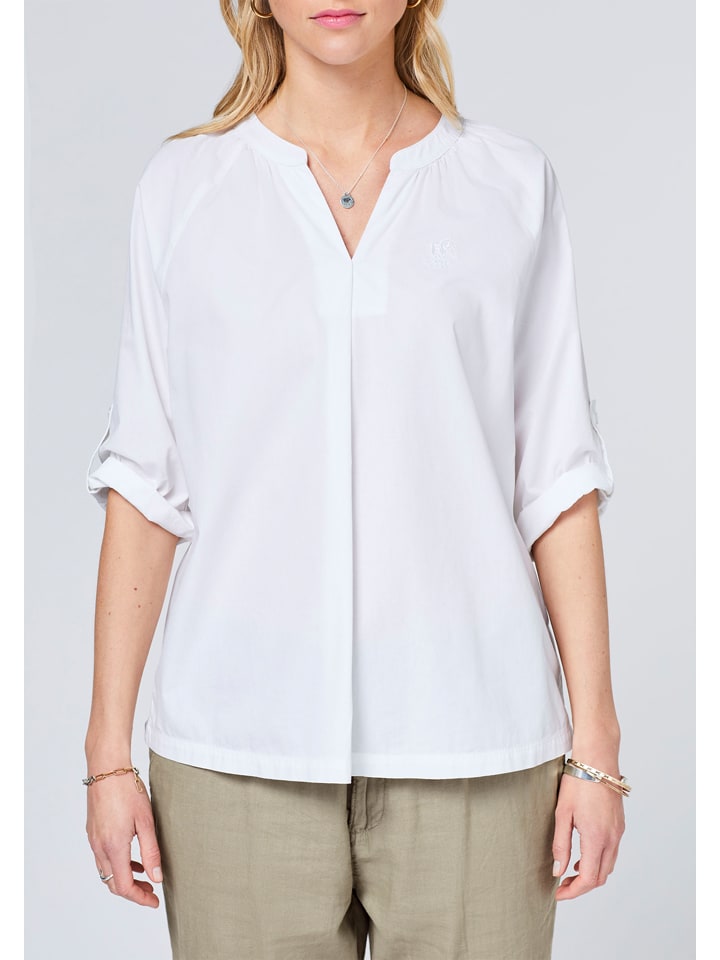 Polo Sylt Bluse in Weiß günstig kaufen