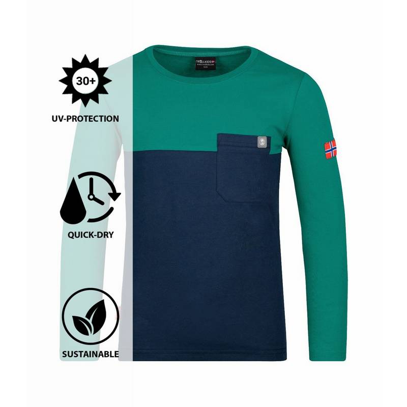 Trollkids Bergen Longshirt Kinder