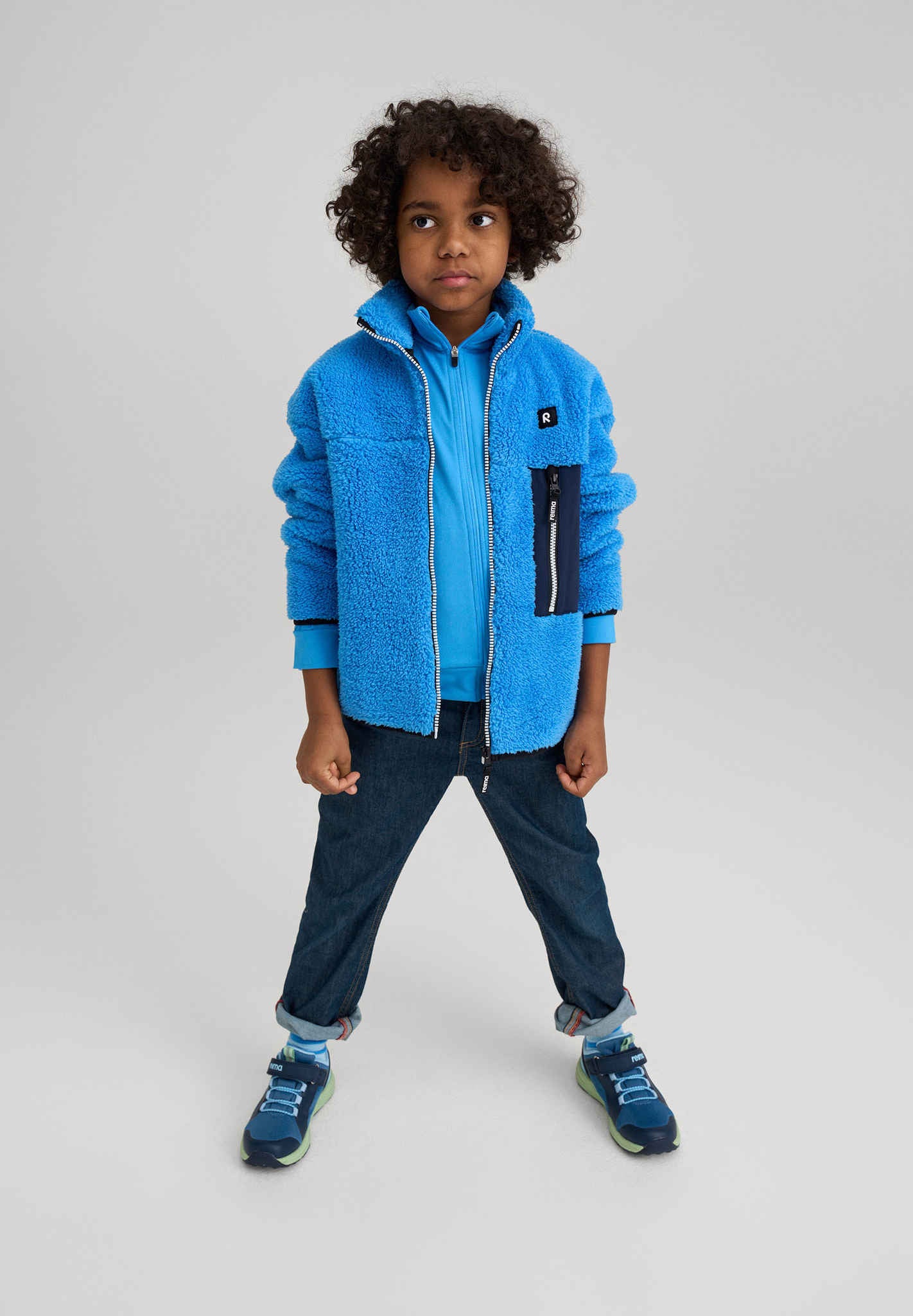 Kinder Fleecejacke Turilas