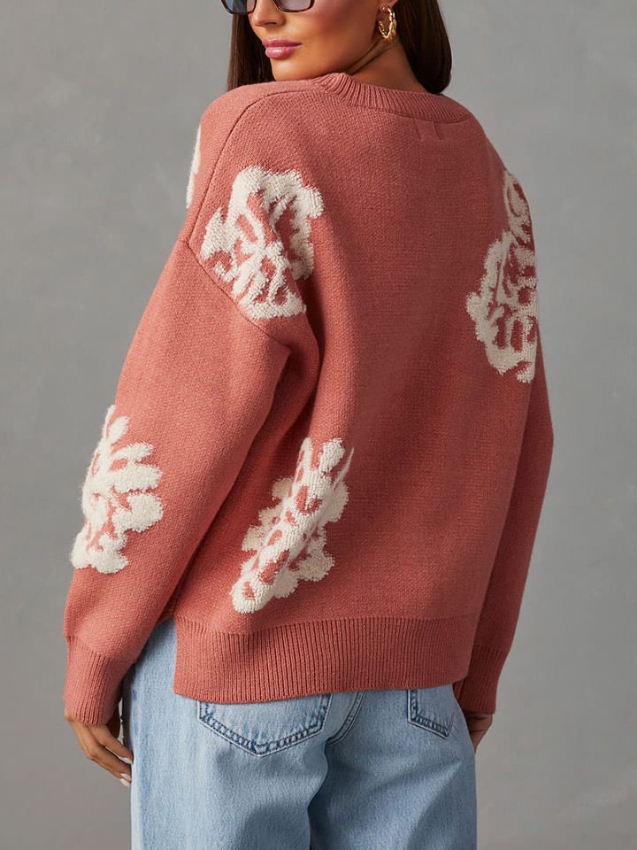 Milan Kiss Pullover in Rosa günstig kaufen
