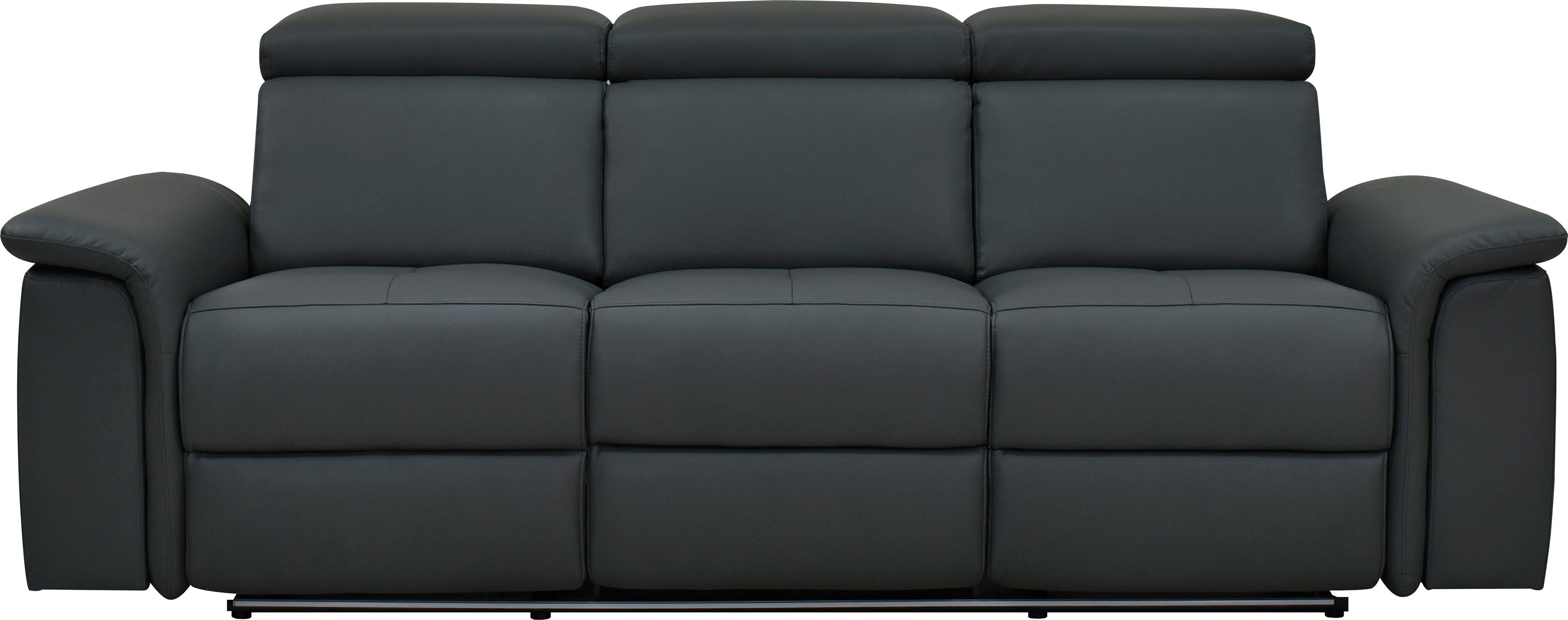 Places of Style 3-Sitzer Pareli, mit 2x Relaxfunktion, Kopfteilverstellung, dimmbare LED Beleuchtung