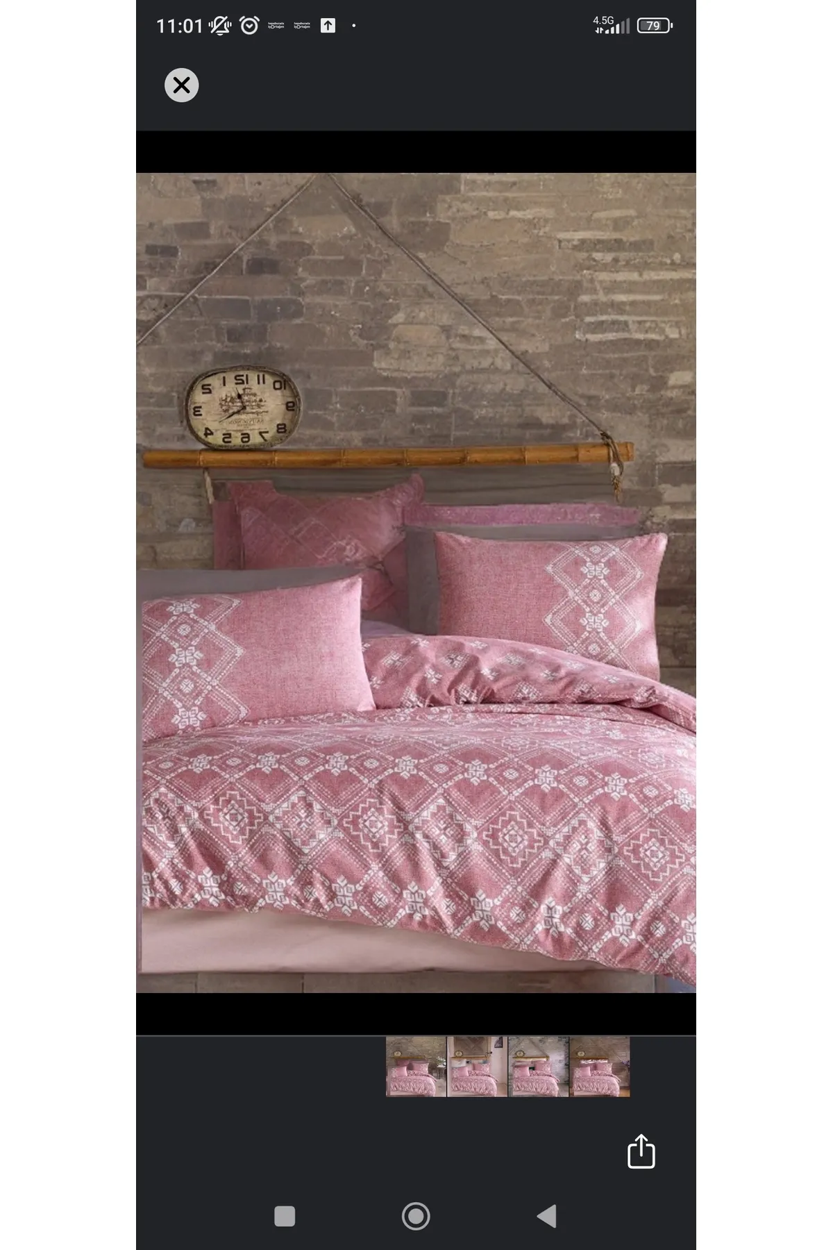 Elart  Bliss Spannbettbezug-Set für Einzelbett, 100 % natürliche Baumwolle, Ranforce, 3-teilig, Puder