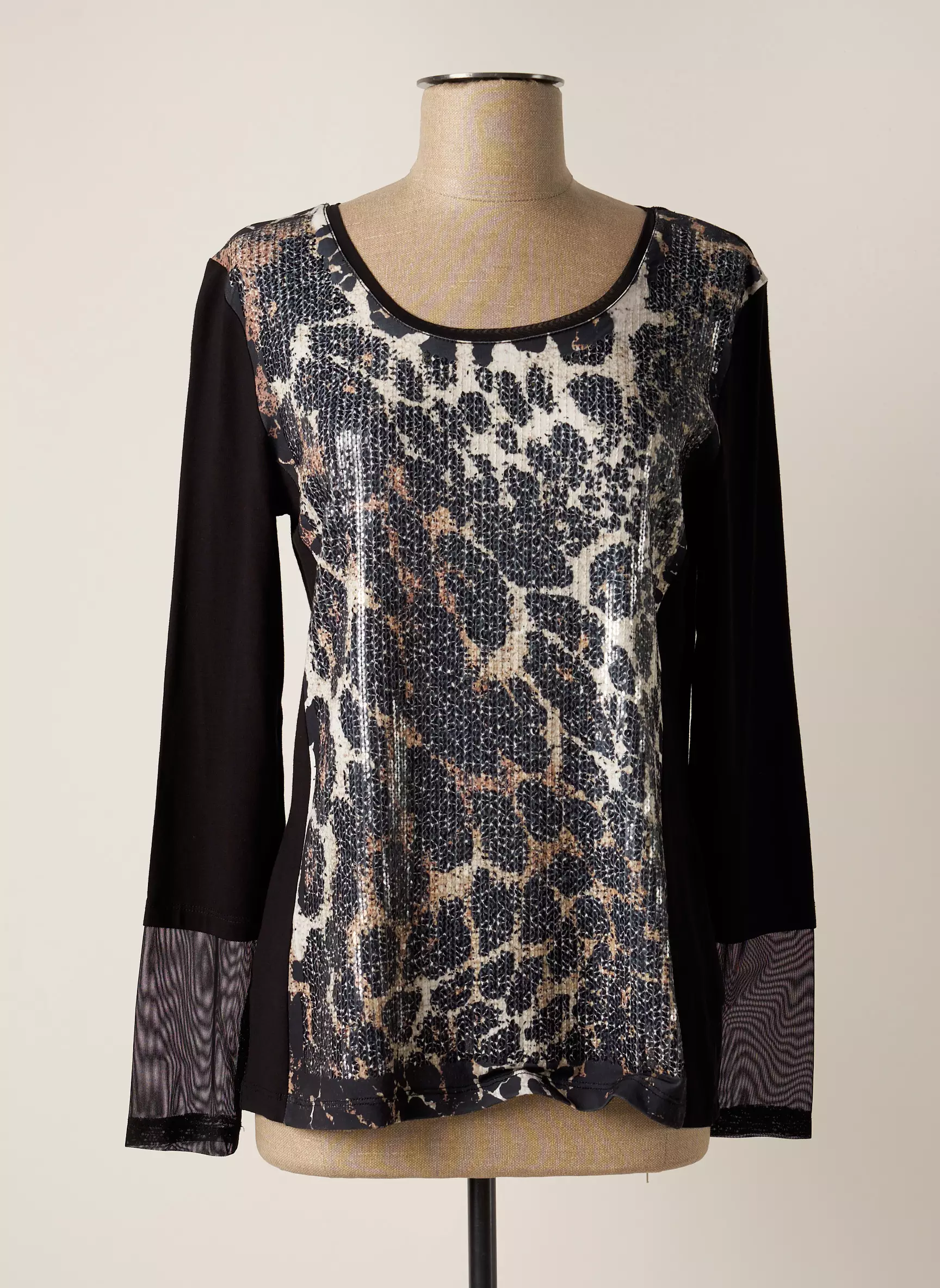 Fred Sabatier Tops Femme couleur noir