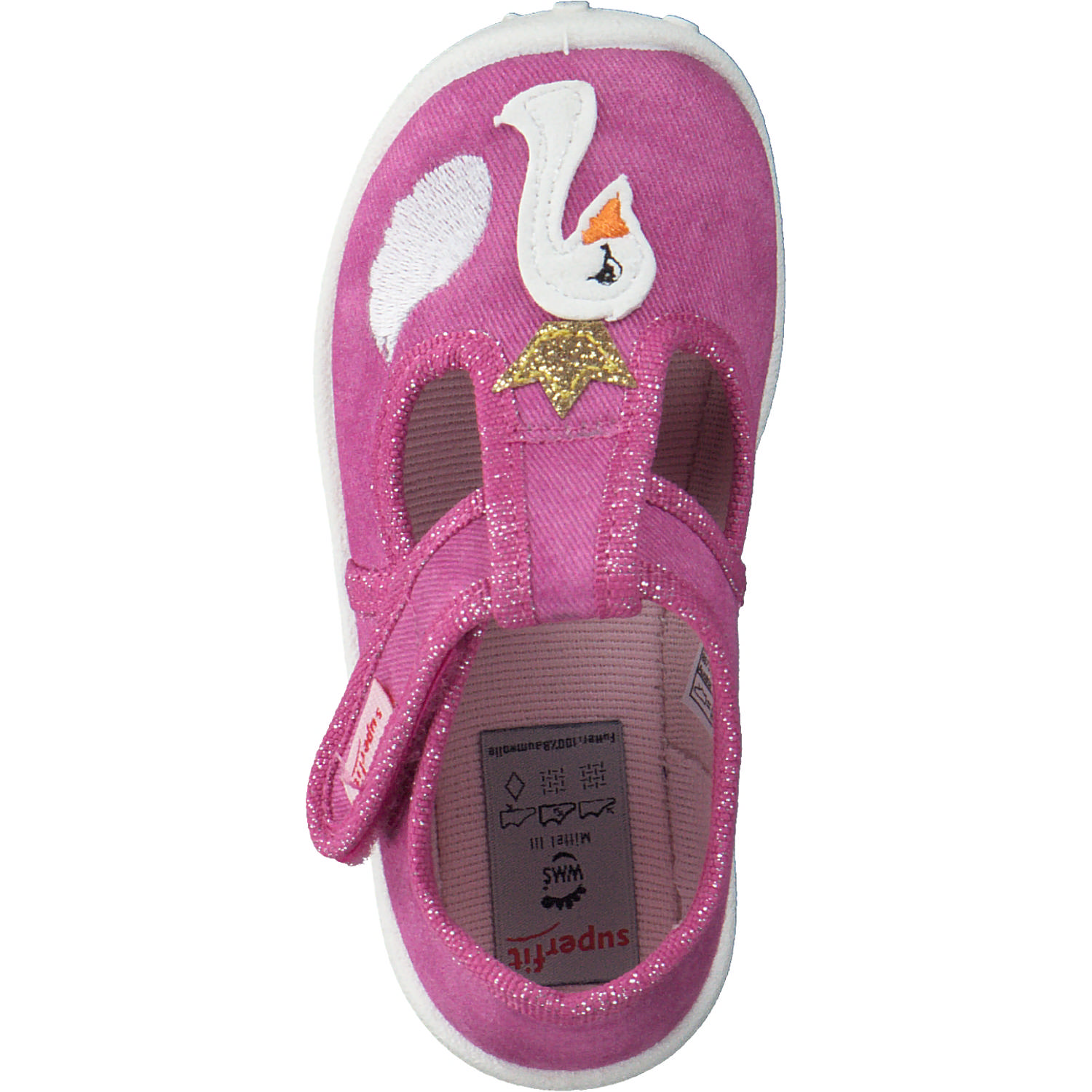 Superfit SPOTTY 09256, Hausschuhe, Kinder, rosa