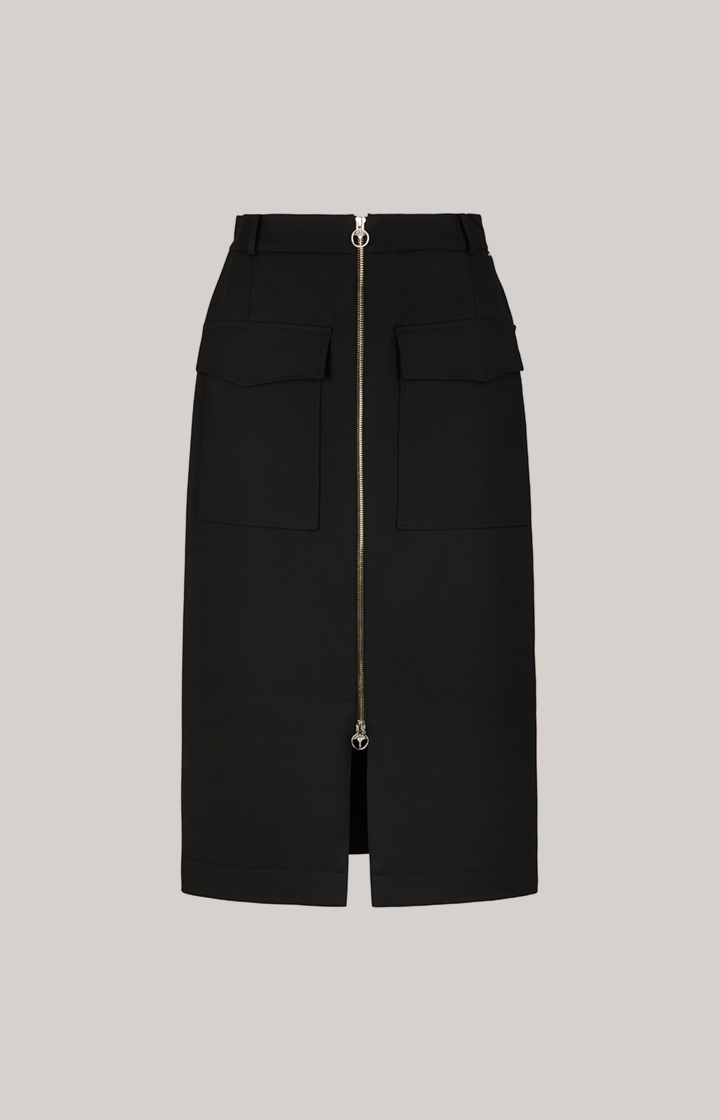 Twill-Rock in Schwarz