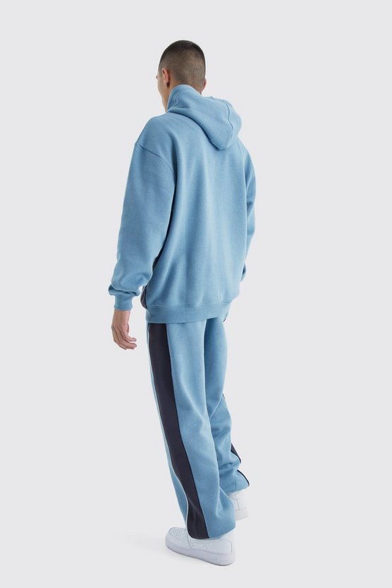 Oversize Colorblock Jogginghose