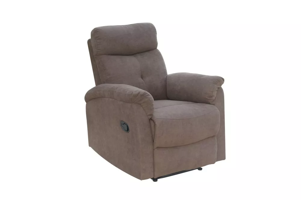 Happy Home Relaxsofa-Set 3tlg. mit 5 Relaxfunktionen - Braun