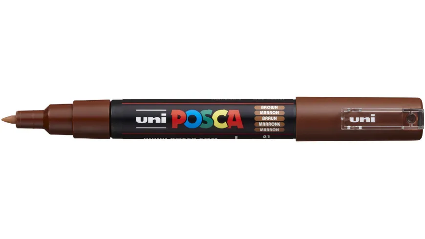 FABER-CASTELL  Marker UNI POSCA PC-1MC braun braun