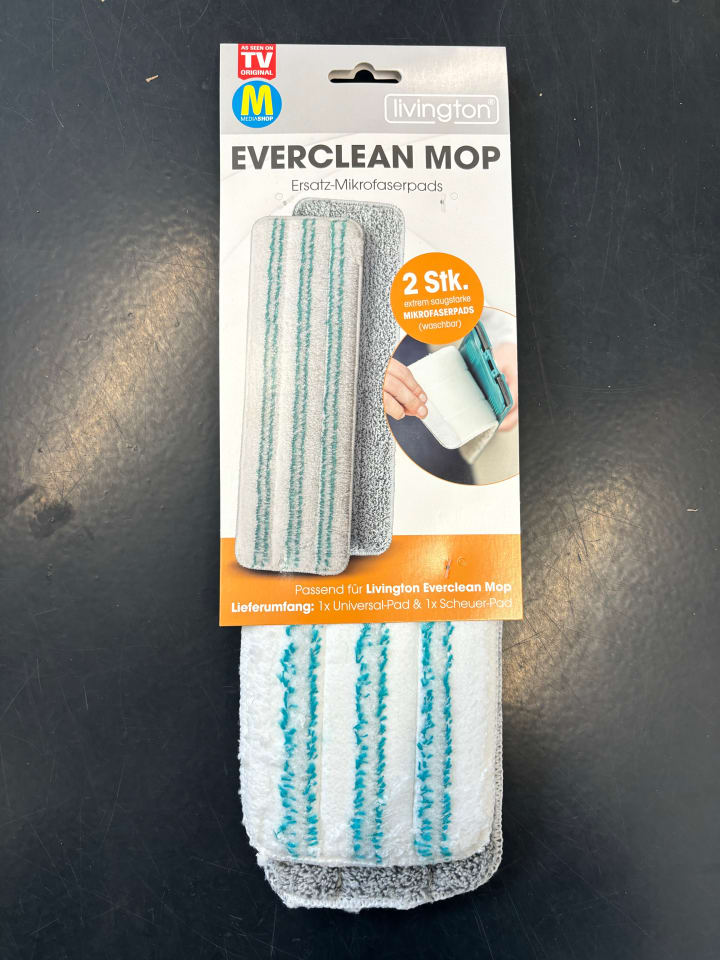 Livington Mop Everclean Mop Ersatzpads in Ohne Farben günstig kaufen onesize