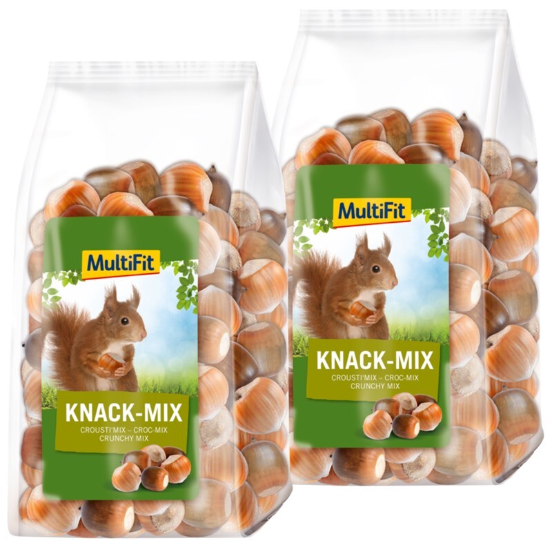 MultiFit Eichhörnchen MultiFit Knack-Mix 2x250g