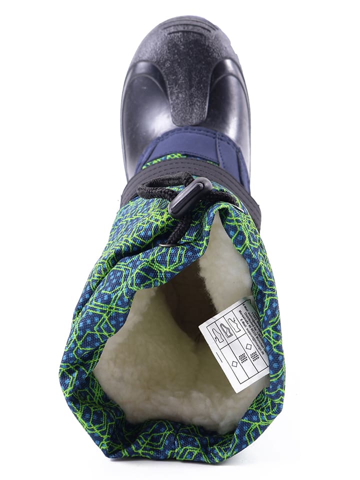 lamino Winterboots in Dunkelblau/ Grün günstig kaufen