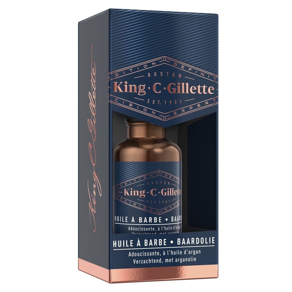 gillette Gillette King C. Huile À Barbe, 30 ml Soin