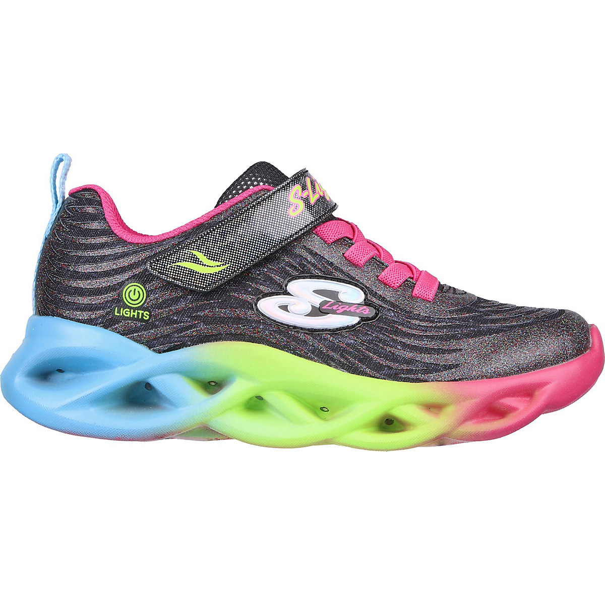 Sneakers Low Blinkies TWISTY BRIGHTS COLOR RADIANT für Mädchen