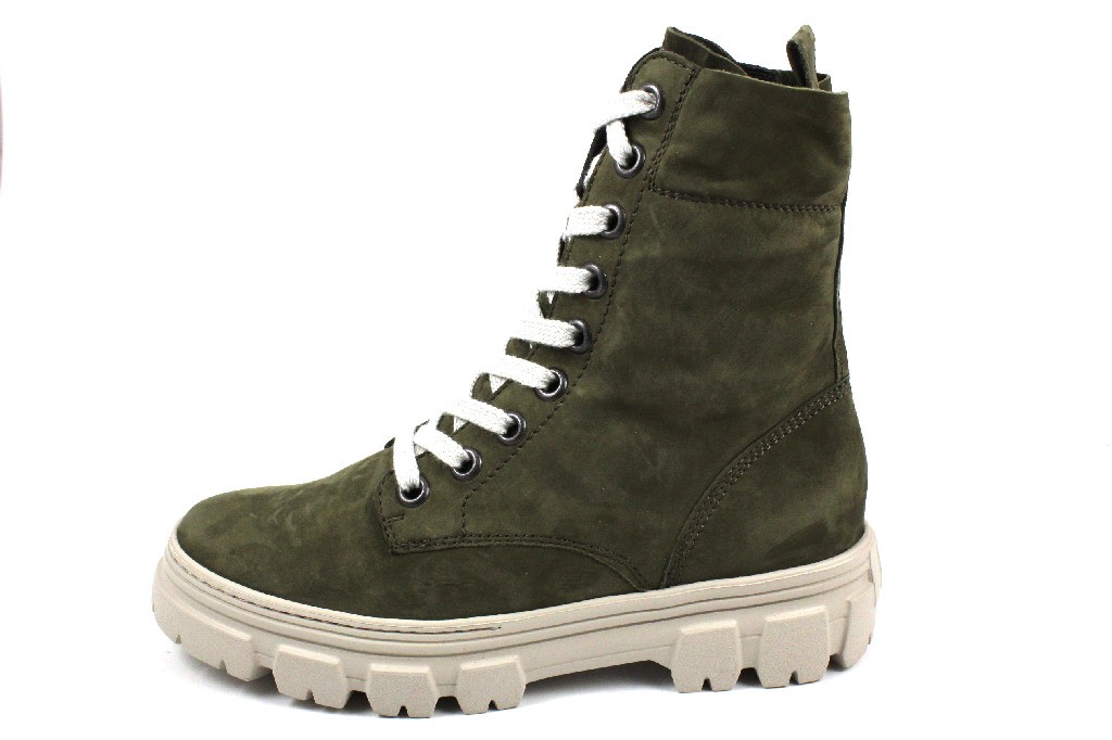 PAUL GREEN Schnür-Stiefeletten grün 9970