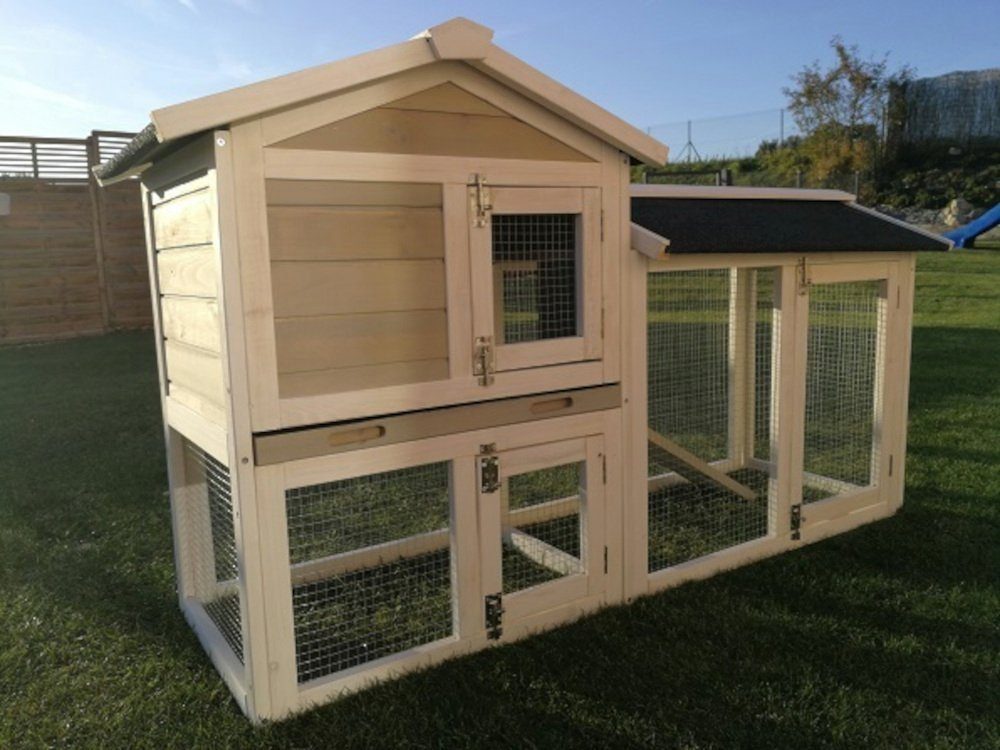 MYPETS Kleintierstall Hasenstall BIG BUNNY Kaninchenstall Hasenkäfig Stall Käfig Hase