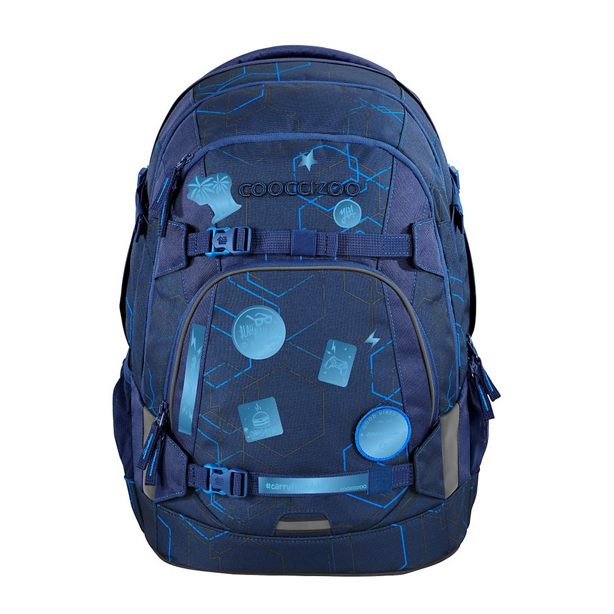 Stickerset Blue, reflektierend