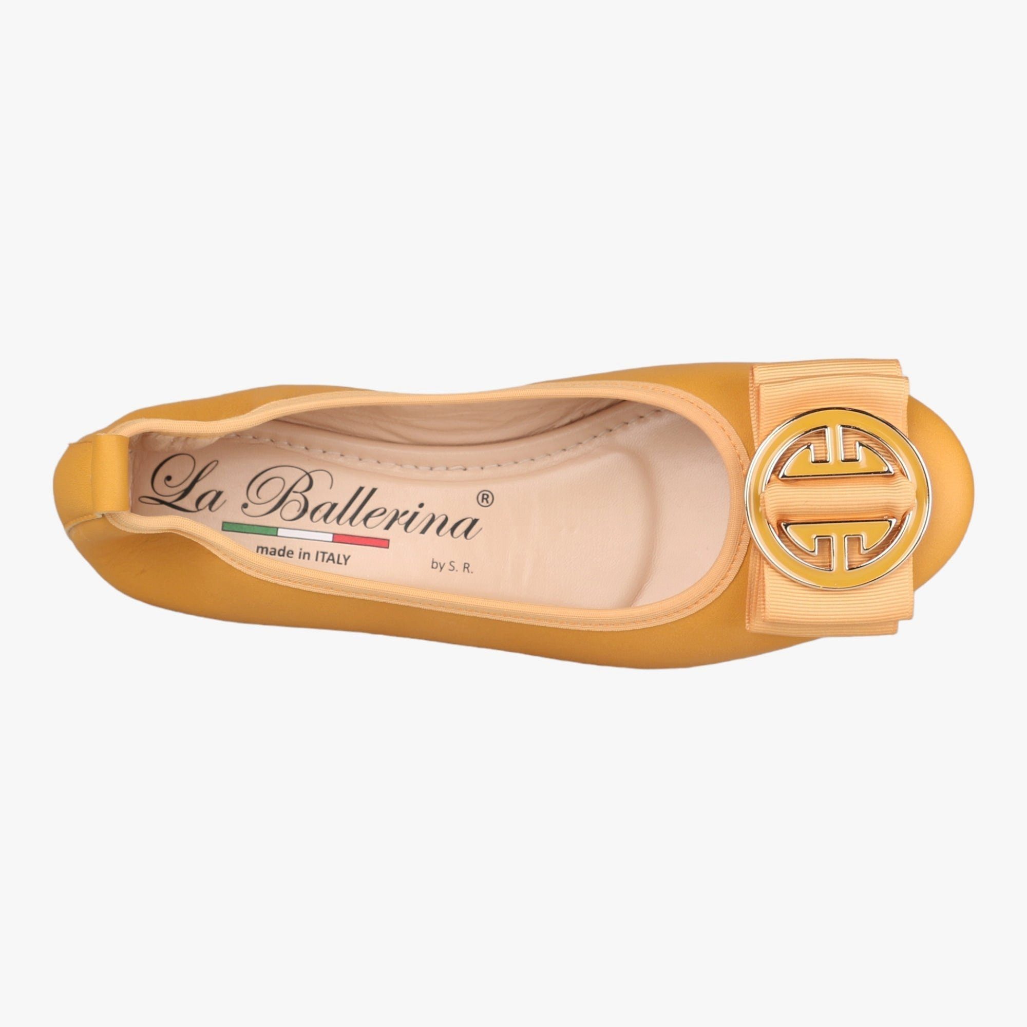 La Ballerina La Ballerina CAMBIO SET Nappa gelb Linda C gelb & Rosa Ballerina Trend Ballerinas 2023