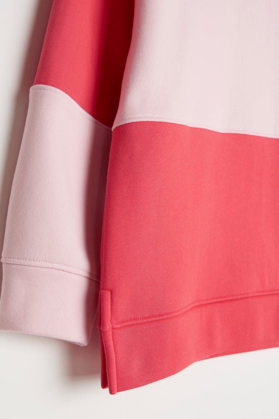 S oversized block hoodie