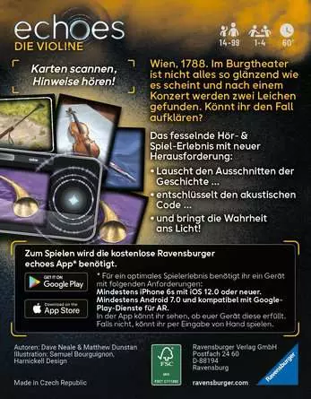 echoes Die Violine - Spiel ab 14 Jahren