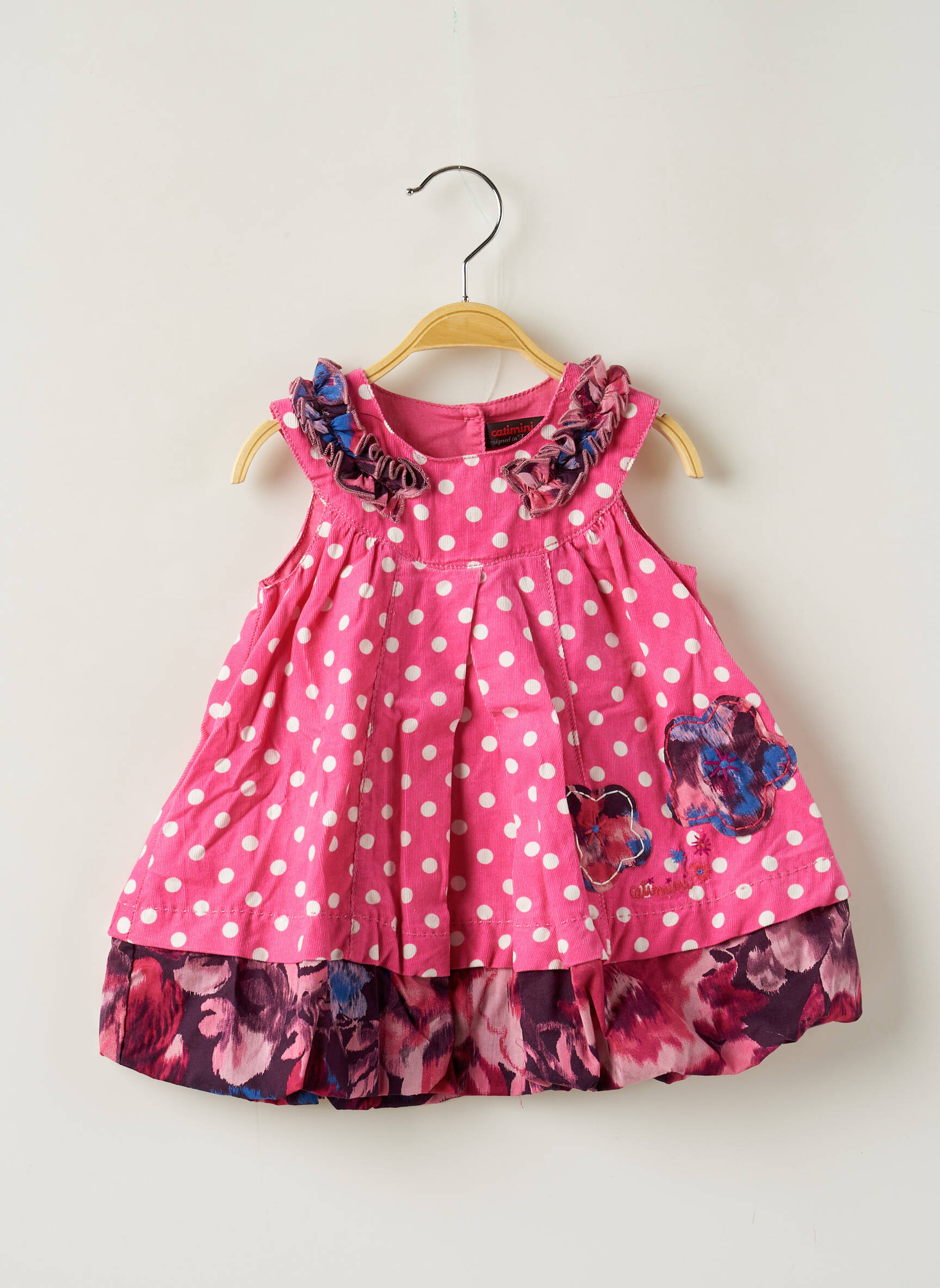 Catimini Robes Mi Longues Fille couleur rose