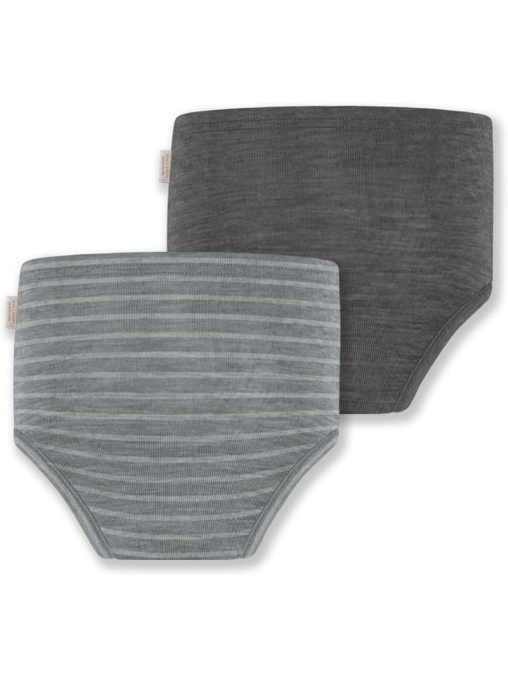 Normani Outdoor Sports 2er Pack Baby Merino Windelhose Tokoroa in Anthrazit/Grau günstig kaufen