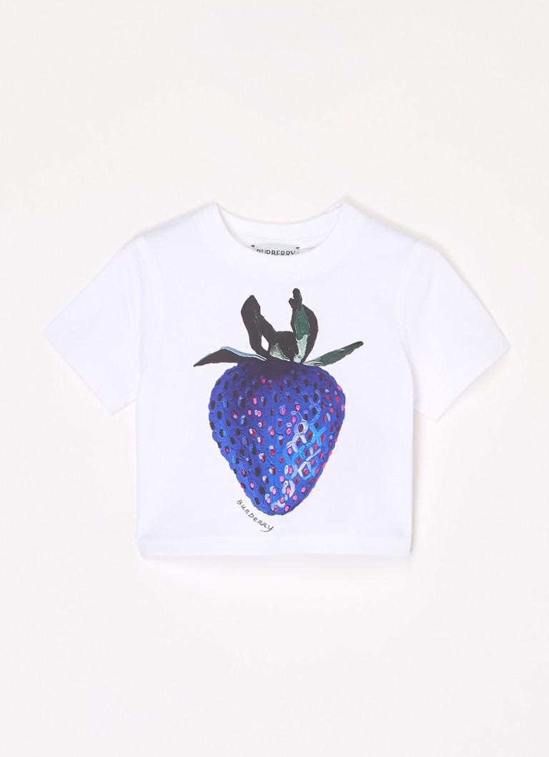 Tricou Burberry Cedar din bumbac organic