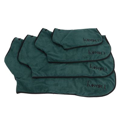 kooa Deluxe Mikrofaser Hundebademantel