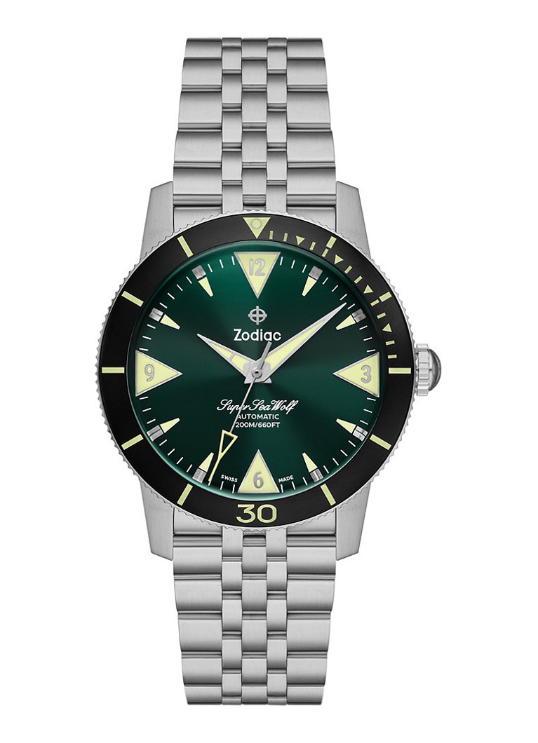 Zodiac Super Sea Wolf Skin watch ZO9218