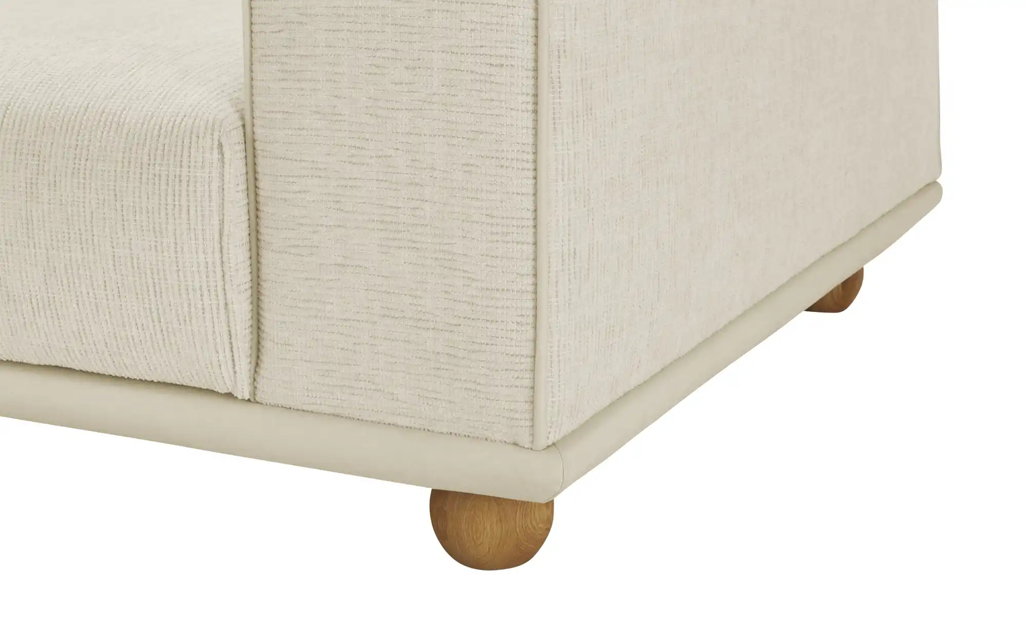 Twist Ecksofa aus Mikrofaser Cora