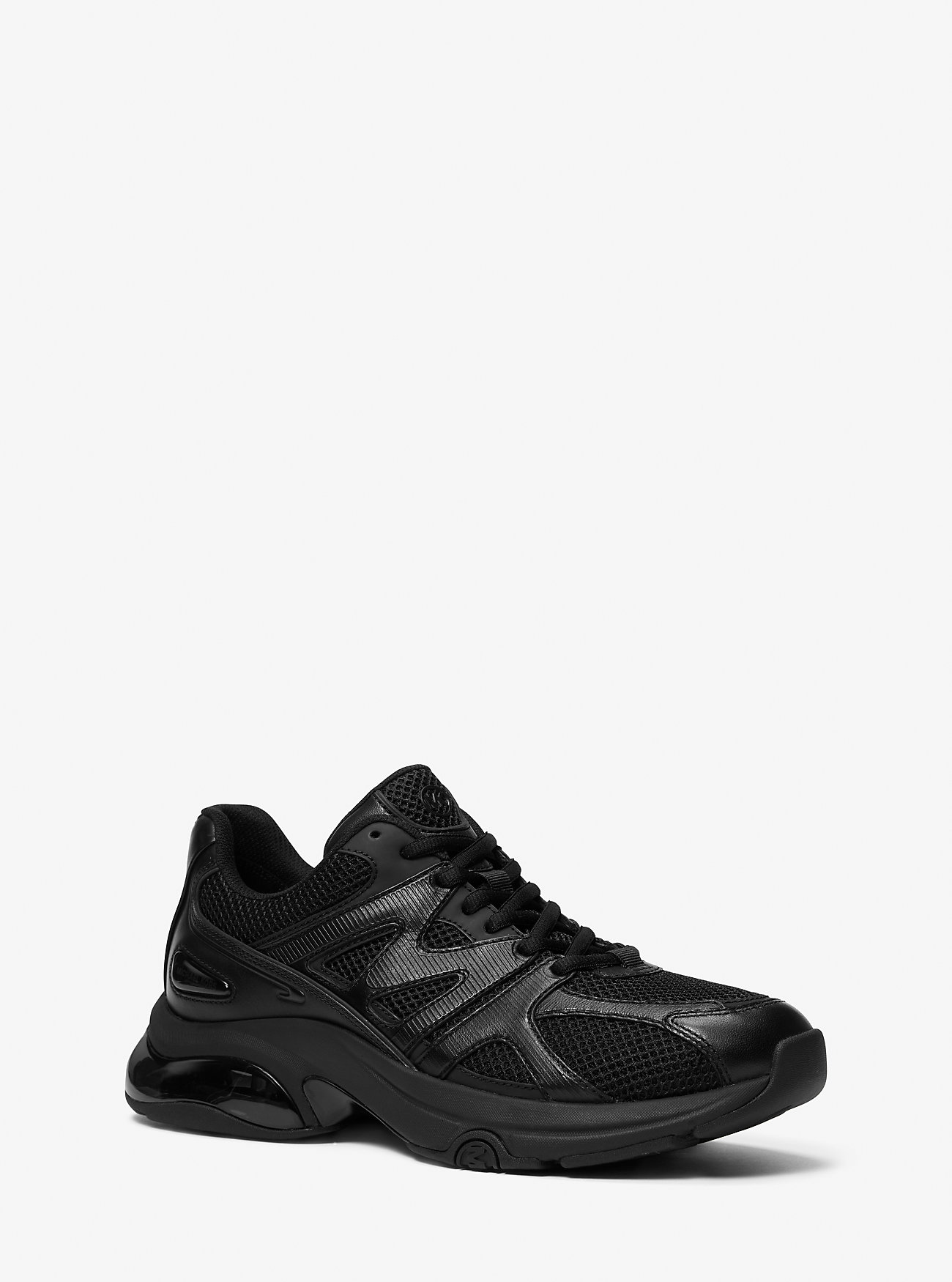 Kit Extreme Scarpe da ginnastica in mesh e pelle - NERO