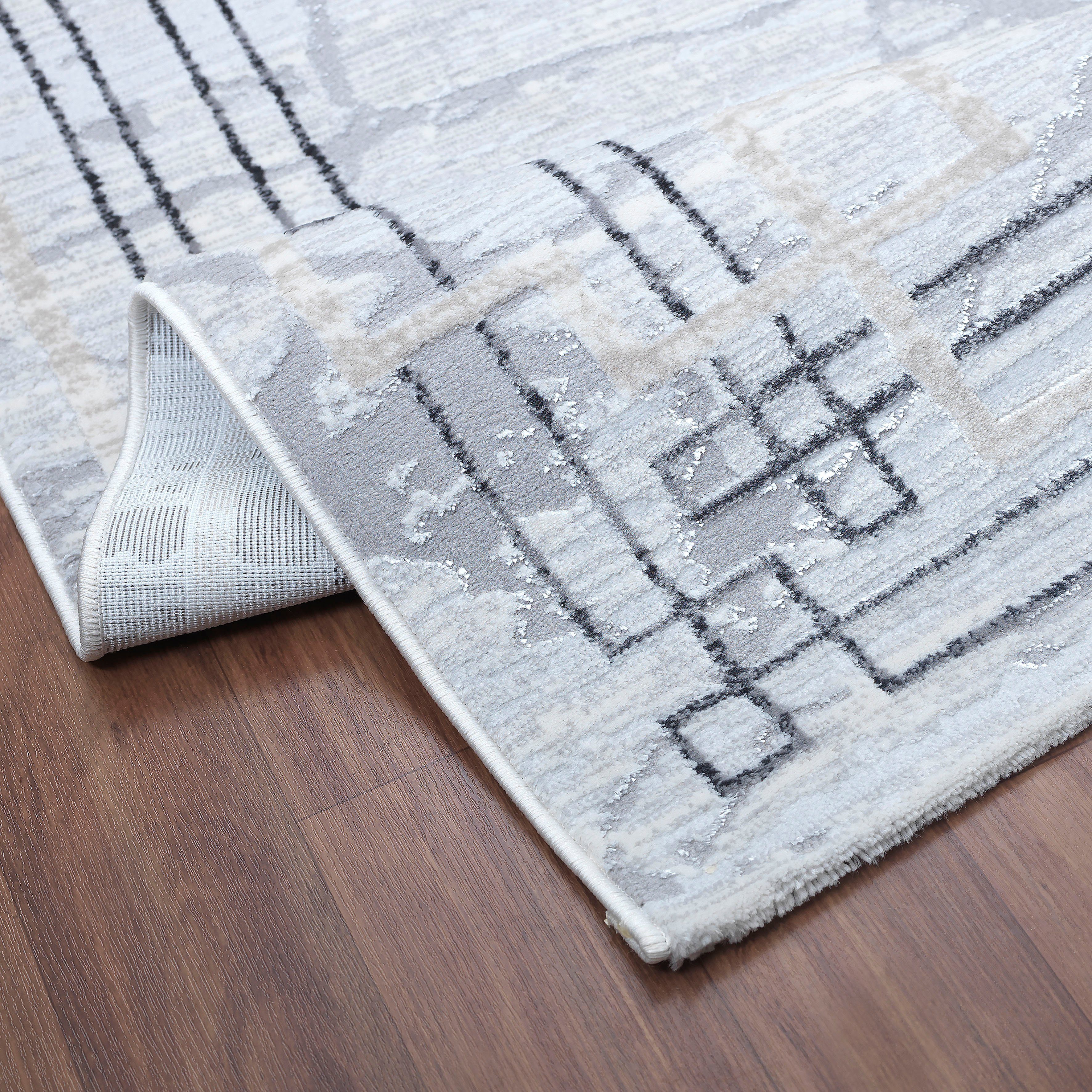 Teppich Harmony 3214, Sanat, rechteckig, Höhe: 12 mm, Kurzflorteppich, Wohnzimmer