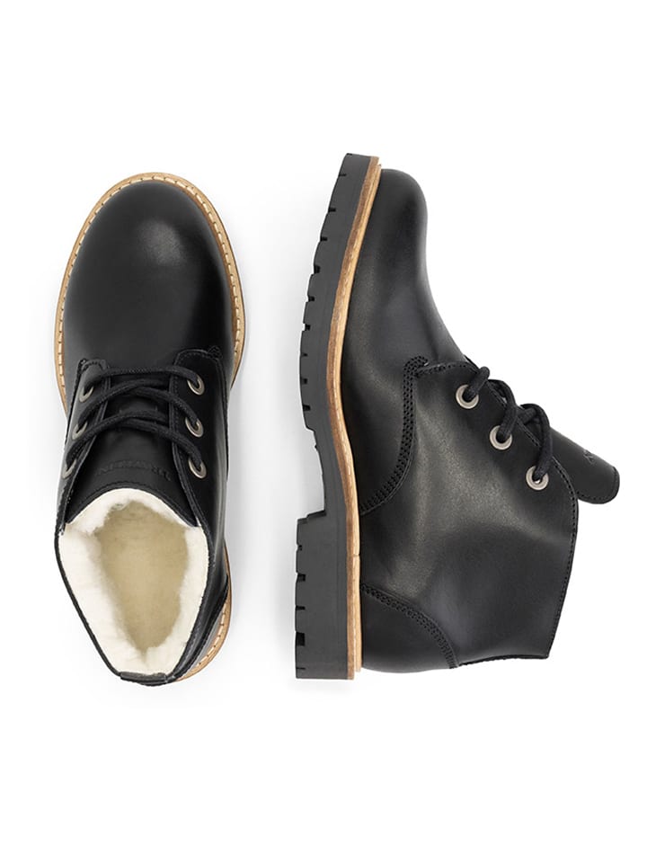 TRAVELIN' Leder-Schnürschuhe 