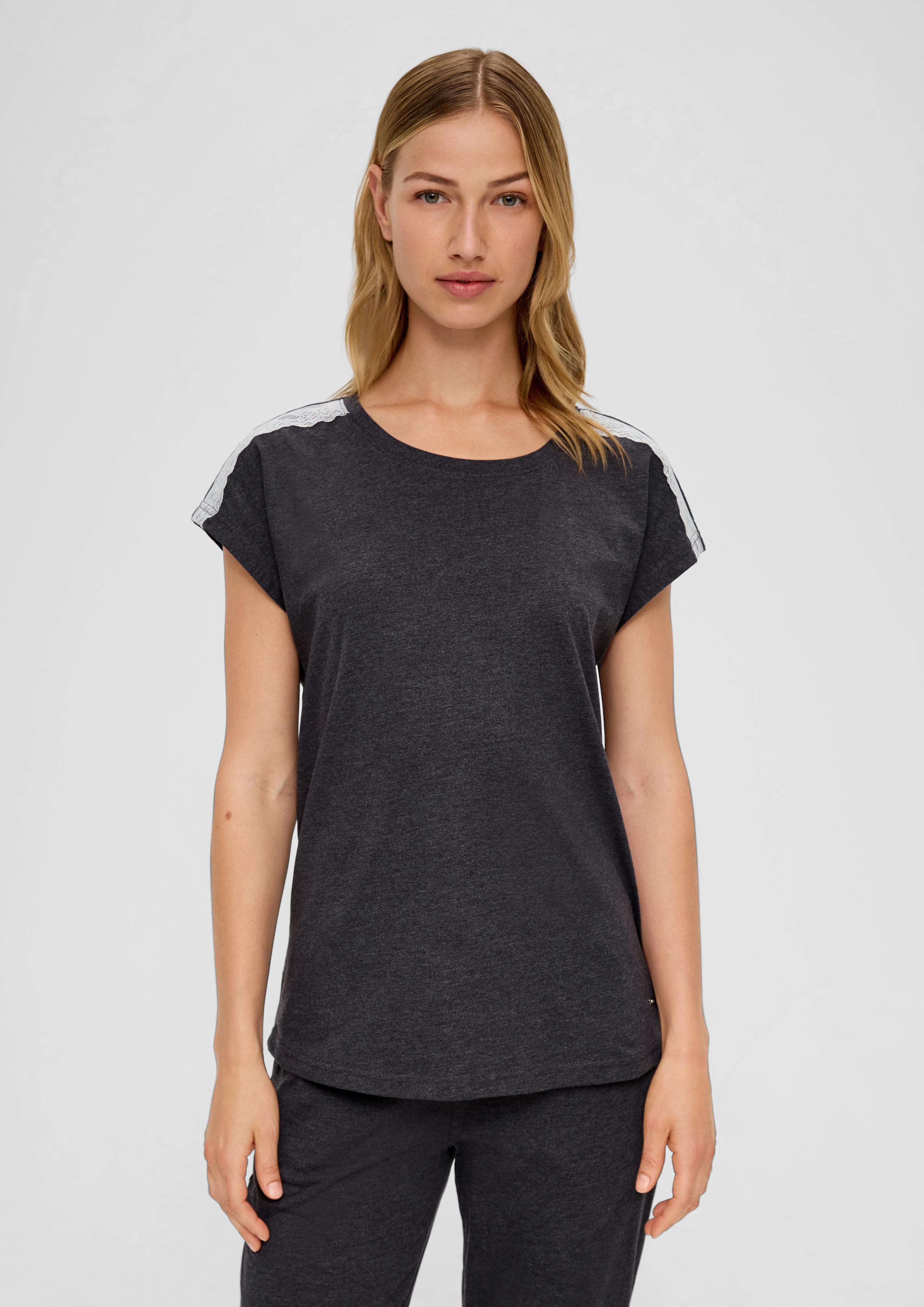 Pyjama-Set mit Spitzen-Detail  6008721-9500