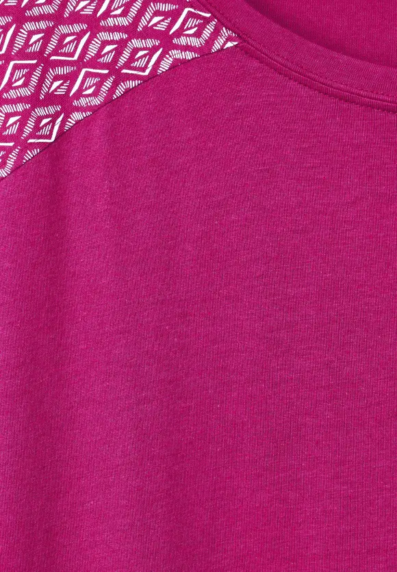 CECIL Shirt mit Schulterprint