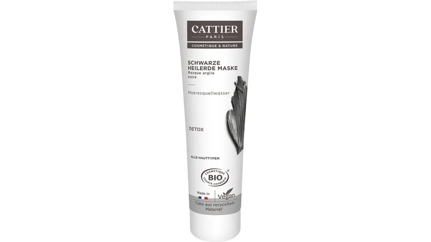 CATTIER Schwarze Heilerde Maske 100 ml