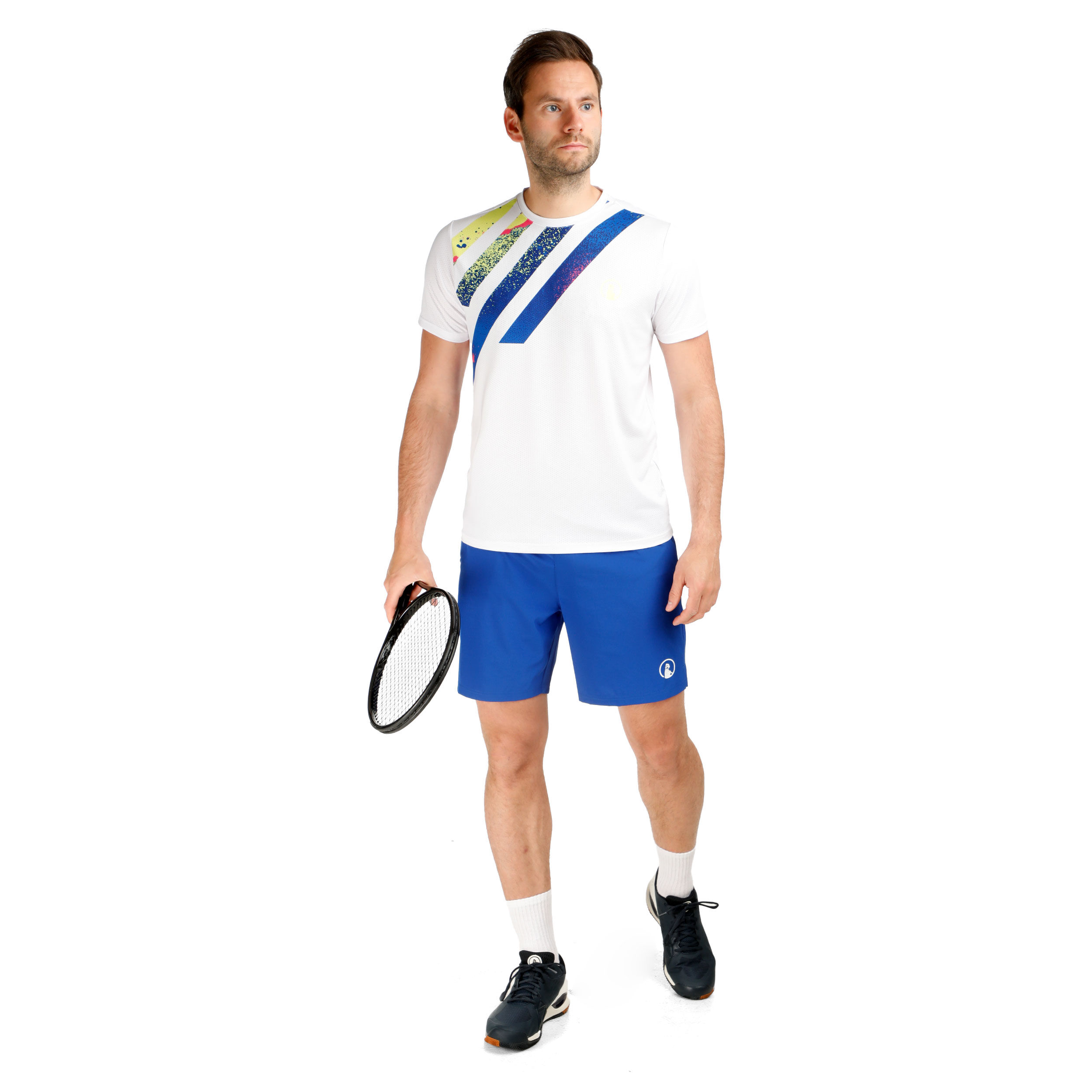 Smash 2.0 Shorts Herren - Blau, Weiß