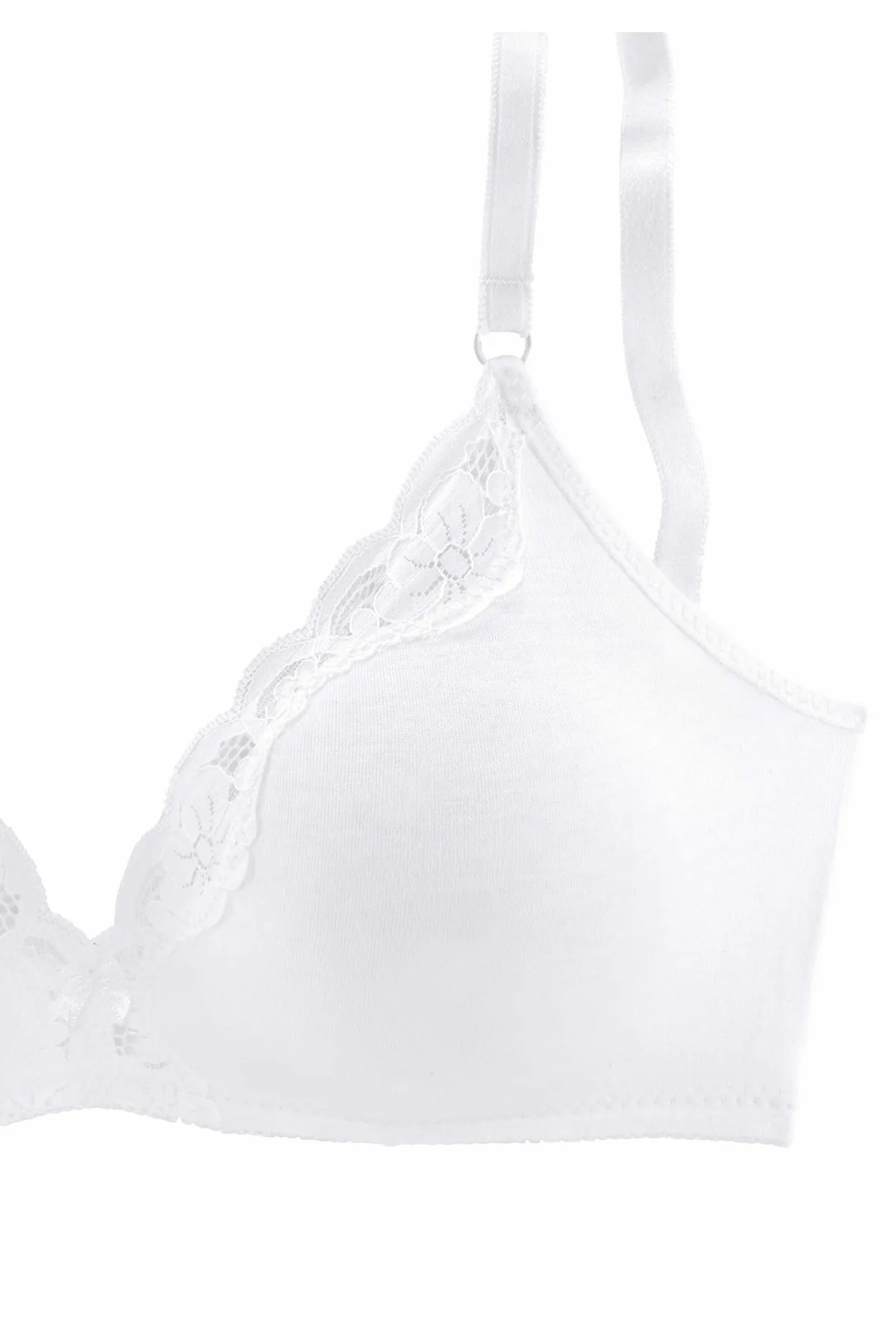 PETITE FLEUR  BH - Weiß - Unifarben
