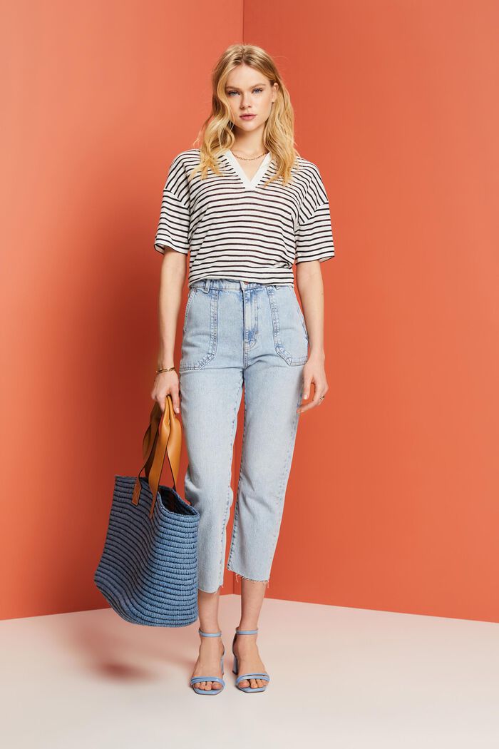 Jeans im 90er-Schnitt, Baumwollstretch