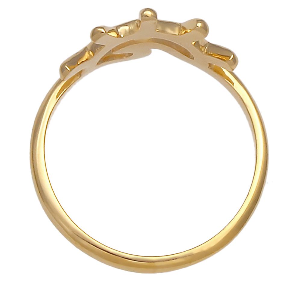 Elli Elli Bague Blogueuse des tendances estivales des vagues de la mer au lever du sol Bague