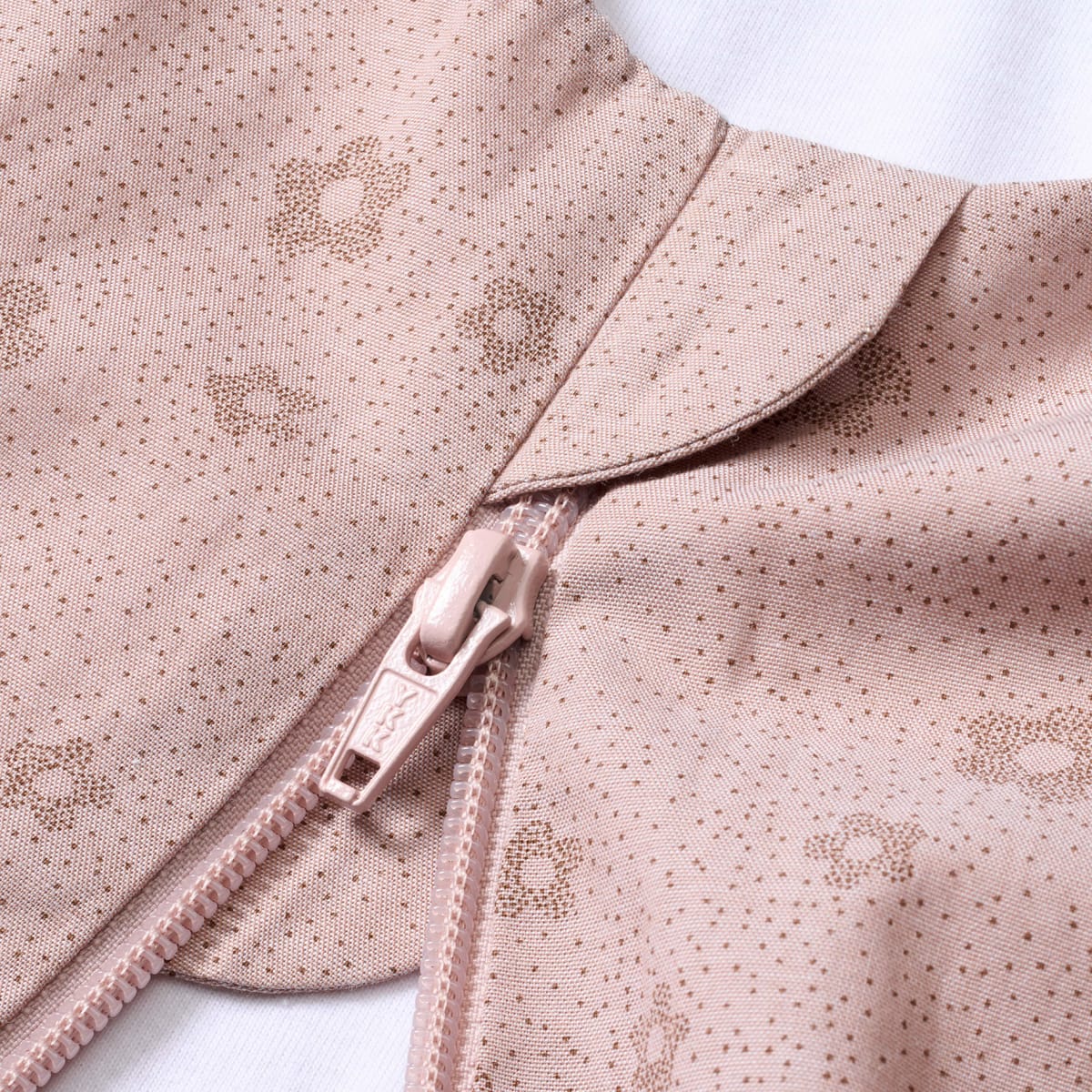 Schlafsack 0,5 TOG, mit Blumen-Muster, beige, 90 cm, 1 St